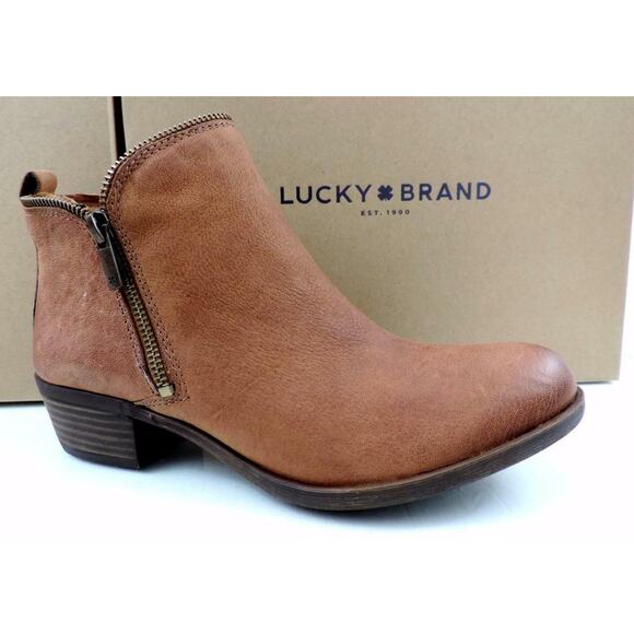 Lucky Brand Bartalino Booties for Sale up to 90% Off: Poshmark Lucky Brand Bartalino Block Heel Booties Ankle Boots Leather Whisky Size 7.5